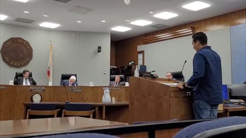 Abortion Abolitionist speaks to board