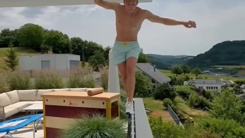 Casual morning of a fitness freak person