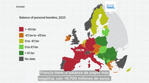 Transferencias bancarias: ¿Qué país de la UE envía más dinero al extranjero?