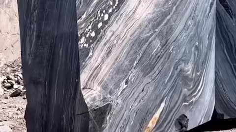 How marble is harvested