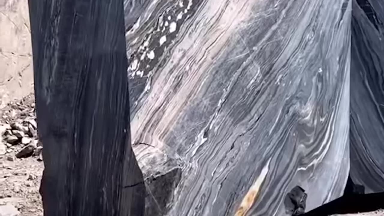 How marble is harvested