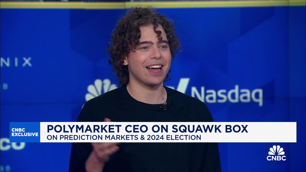 Polymarket CEO:Calling the election & polling data on CNBC