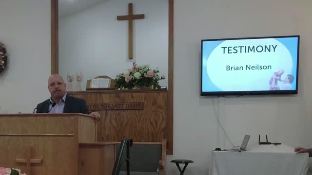 Pastor Brian's testimony from Father's Day 2022