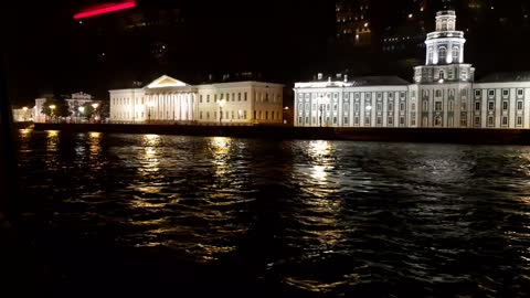 How beautiful is St. Petersburg at night