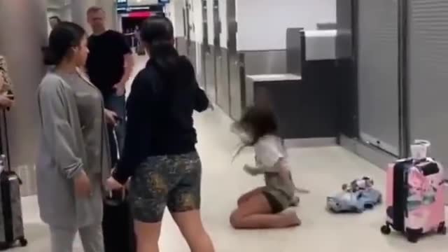 Freak out in Airport