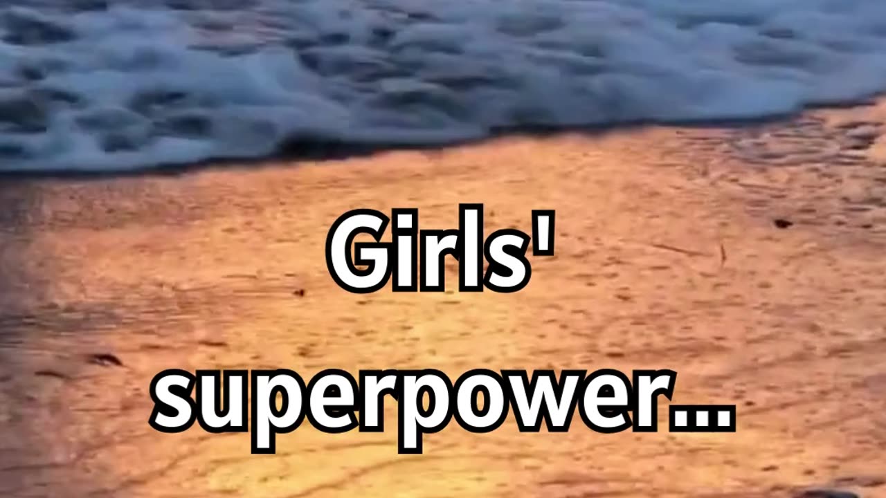 Girl's superpower