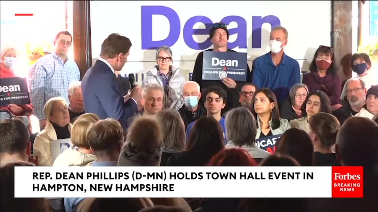 Dean Phillips Asked Point Blank- Would You Consider No Labels Party If You Don't Win Dem Nomination-