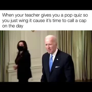 When your teacher gives you a pop quiz
