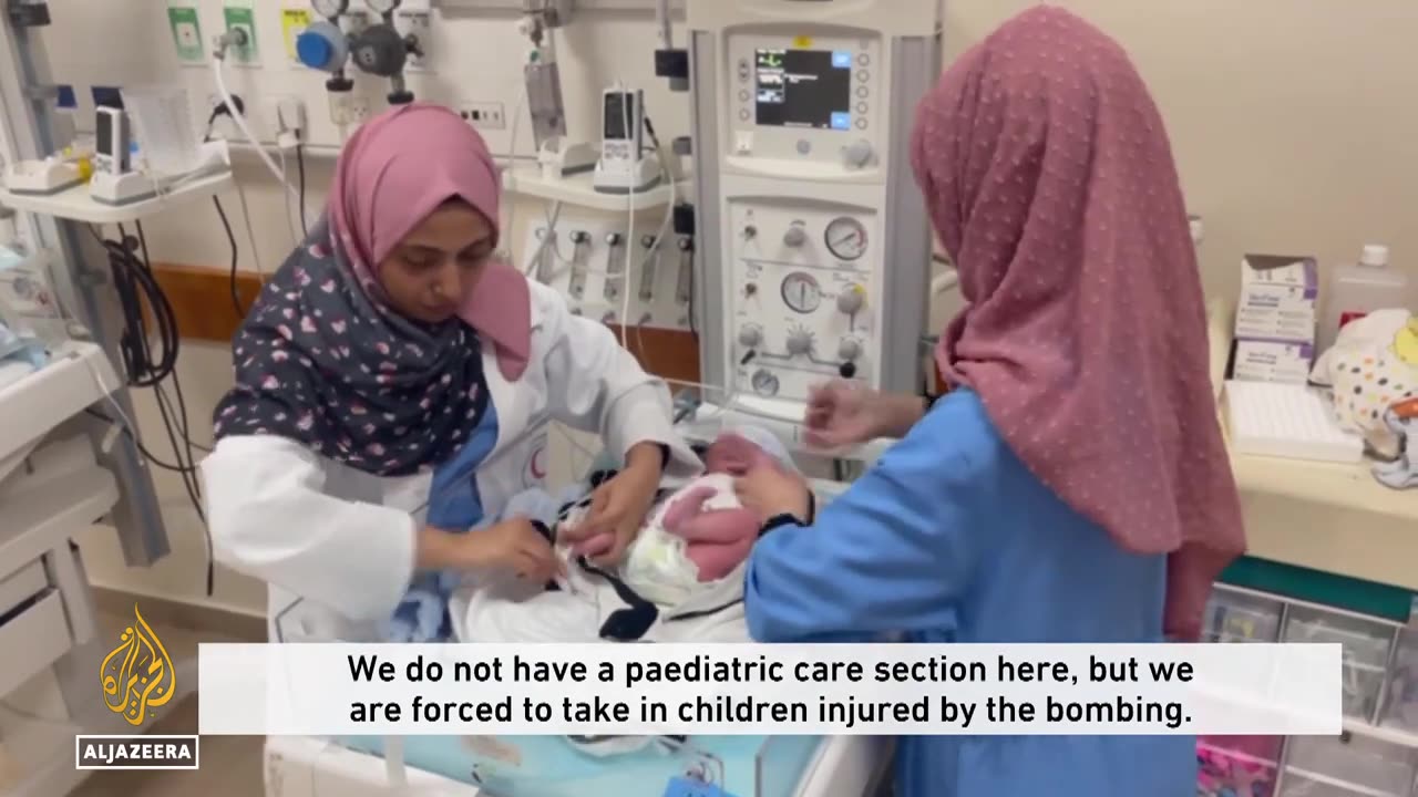 Medical staff in Gaza are in crises