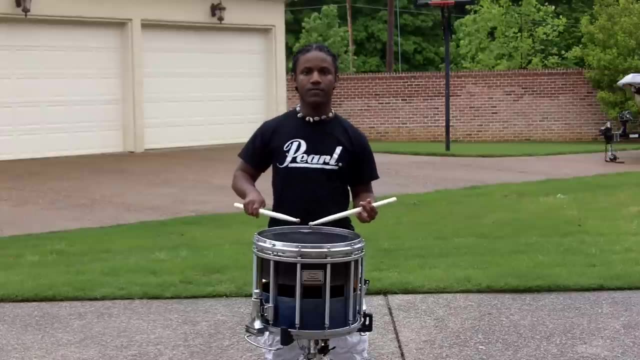 Unbelievable Street Drummer - Raw Talent on the Sidewalk!