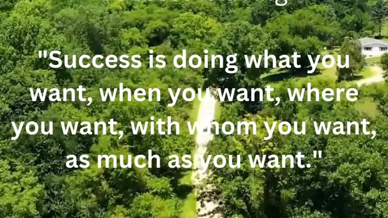 Quotes and Wisdom Words by RB - Success is doing