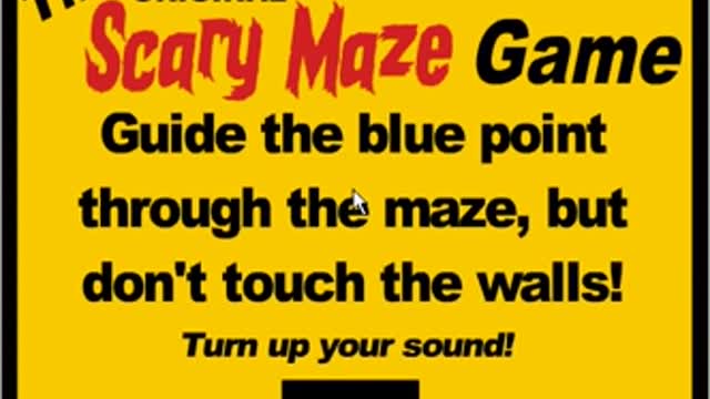The original scary maze prank