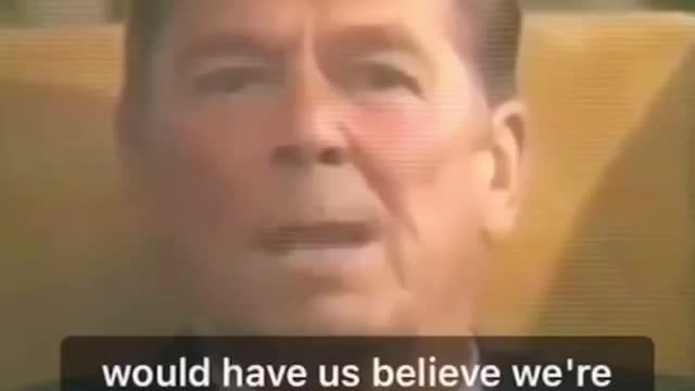 President Reagan's Words Take on an Eerie Relevance Now