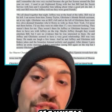 Pervert Clinton (the male) & "Prince" Andrew frequently visited Epstein's Island