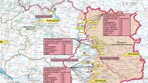 Russian Defence Ministry report on the progress of the special military operation (2 August 2023)
