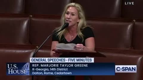 Rep. Marjorie Taylor Greene Calls For Investigation Into The Domestic Terrorists Group BLM/Antifa