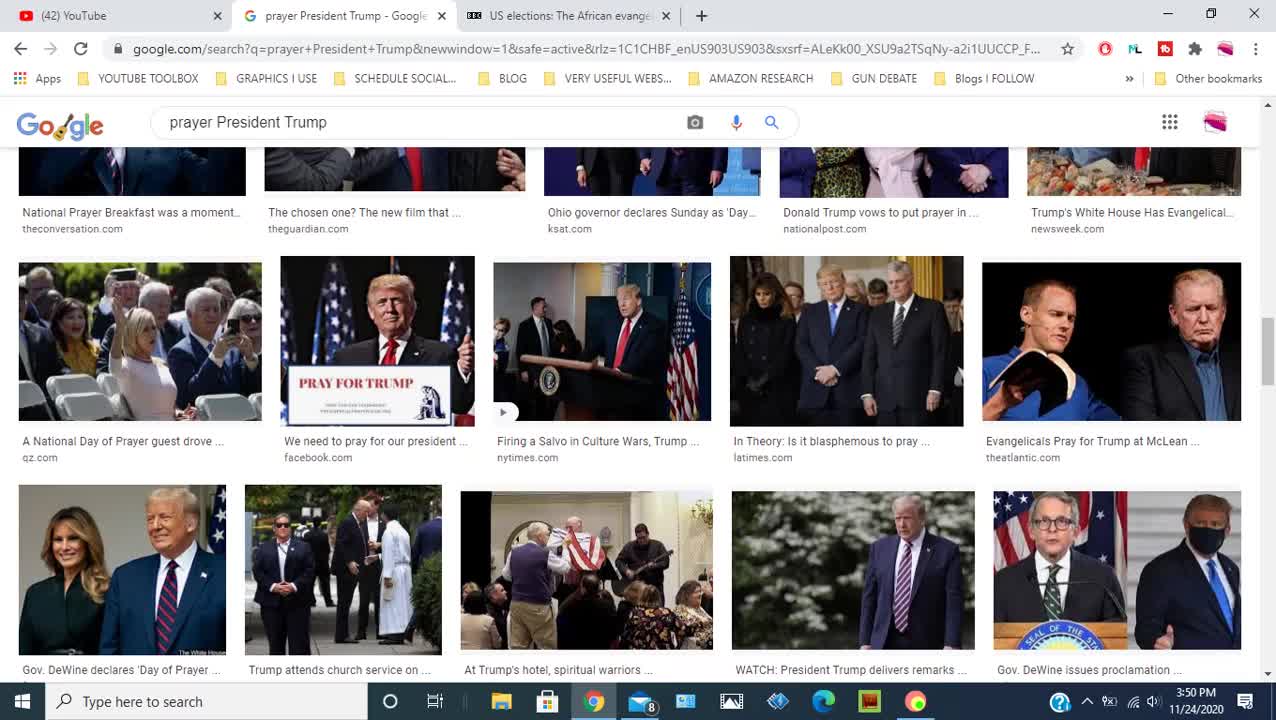 President Trump Is A Praying Man Media & BIG Tech Have Effectively Hid This From You!