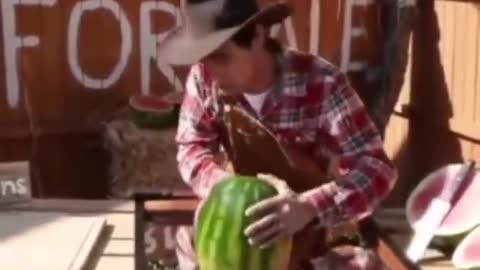 Watermelon illusion