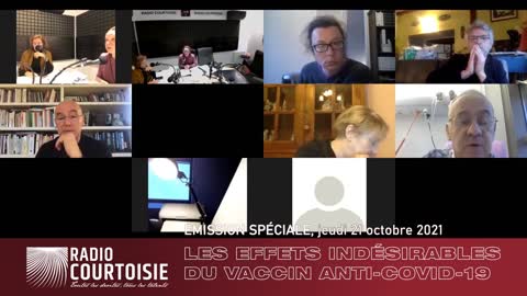 Radio Courtoisie : les effets indésirables des vaccins anti-Covid témoignage 13