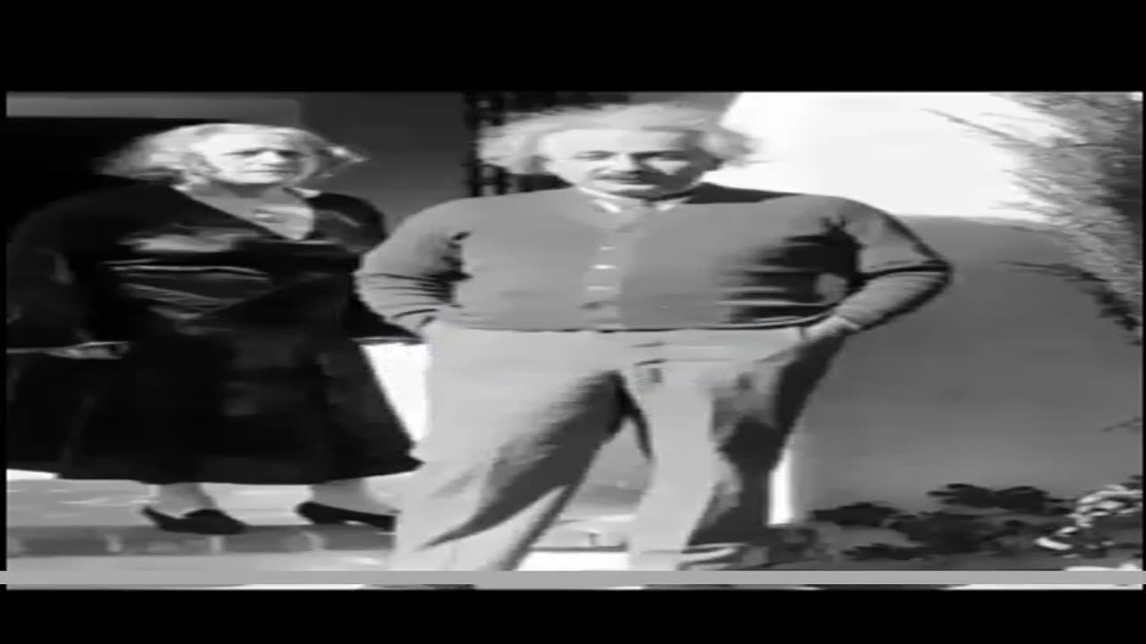 ALBERT EINSTEIN AND HIS LOVELY...UM...HIS UM...UGLY ASS...HUSBAND