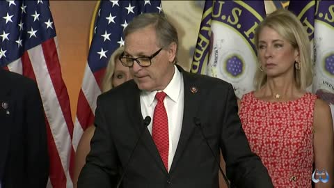 Rep. Marjorie Taylor Greene and House Republicans Hold a Press Conference on Capitol Hill