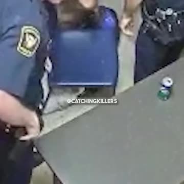 Murder Suspect Grabs Officers Gun... #fyp #viral #interrogation #shorts #viralvideo