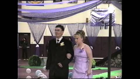 2000-01 WPHS Vids 083 Prom 049 Grand March Couple 22 by Glenn Strader