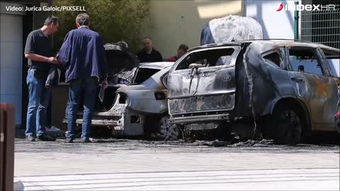 U Zagrebu izgorjela 3 osobna automobila