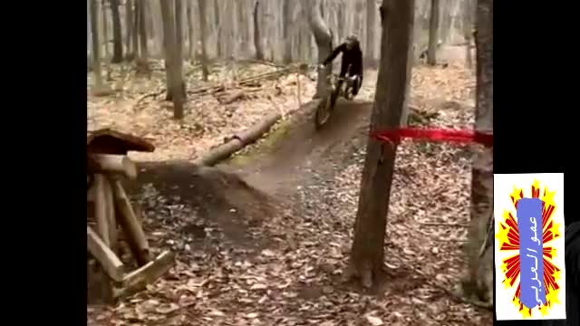 Acrobatic games with bike