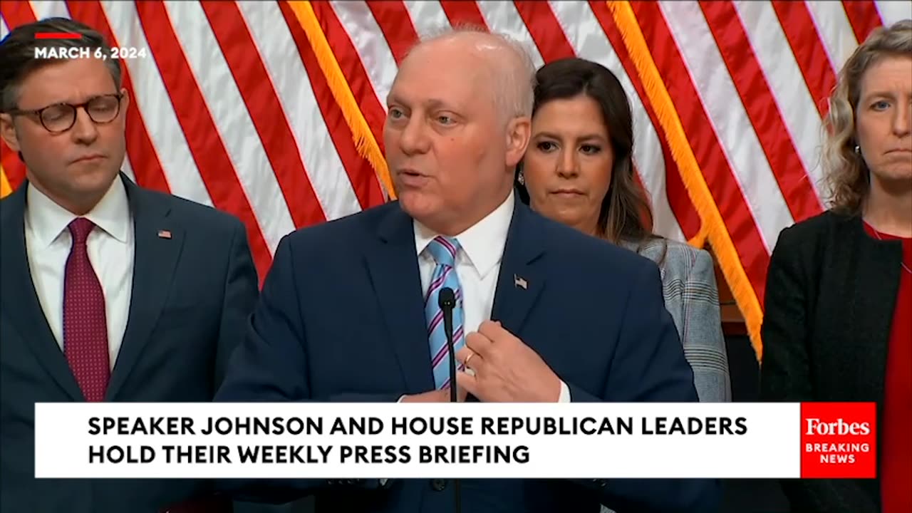 'He Can Close The Border, But He Refuses To Do So'- Steve Scalise Blasts Biden Over Border Security