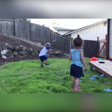 Little Boy Loses His Mind After Getting His First Kiss