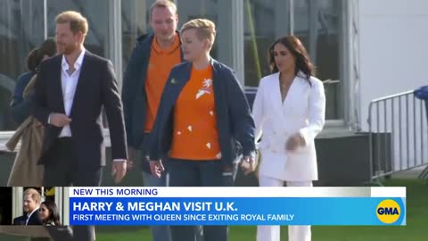 Prince Harry and Meghan kick off Invictus Games in Netherlands l GMA _BREAKING NEWS