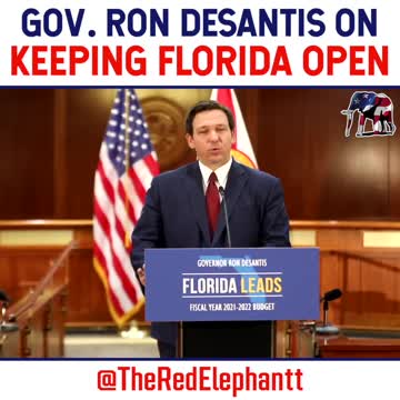 Governor Ron Desantis on Keeping Florida Open!