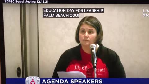 12.15.21 Jen Showalter 4 PBSD6 Agenda Speech