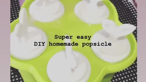 DIY popsicle