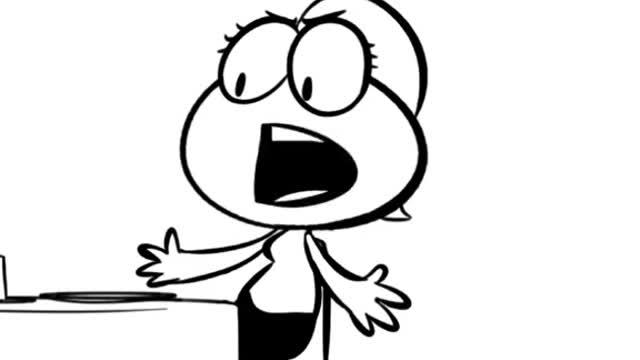 girl just doing her best 😅 #animationmeme #comedy #funnyvideos #meme #animation