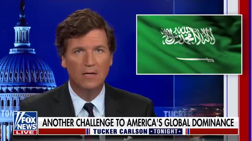 Tucker Carlson on Saudi Arabia oil trading currency