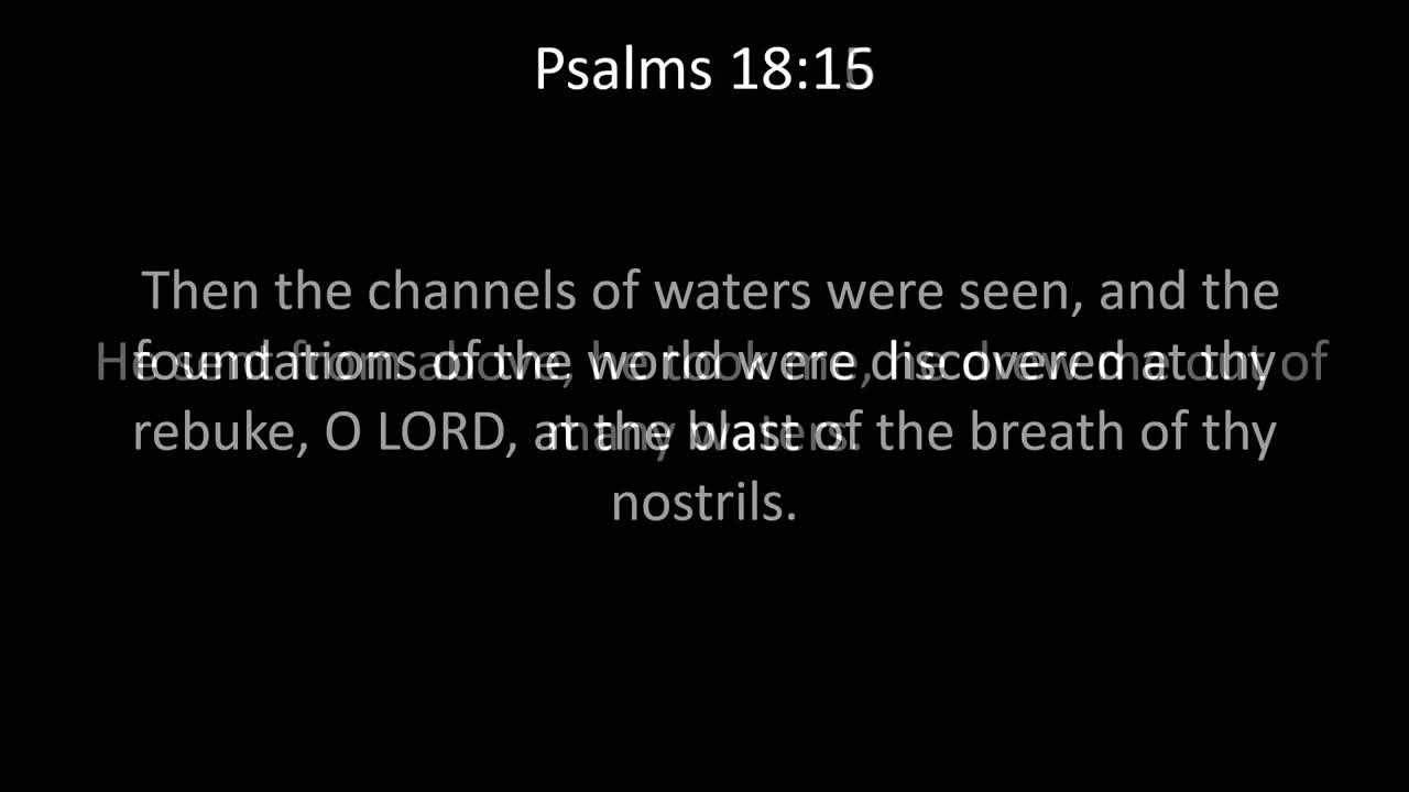 KJV Bible Psalms Chapter 18