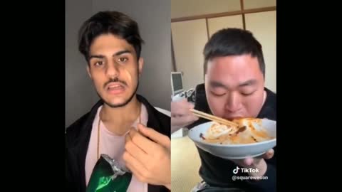 Funny Food Challange On TikTok | Who will win INDIA Vs CHINA | Be Me Stick |