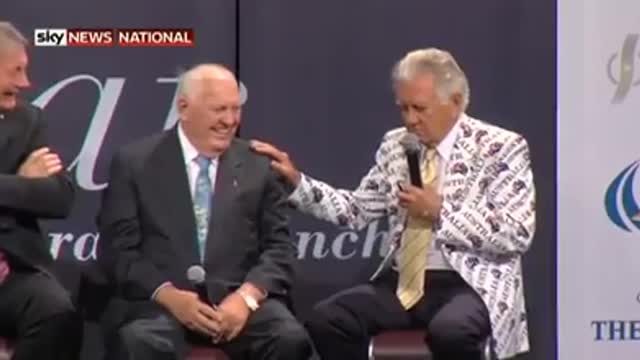 Australian Prime Minister Bob Hawke