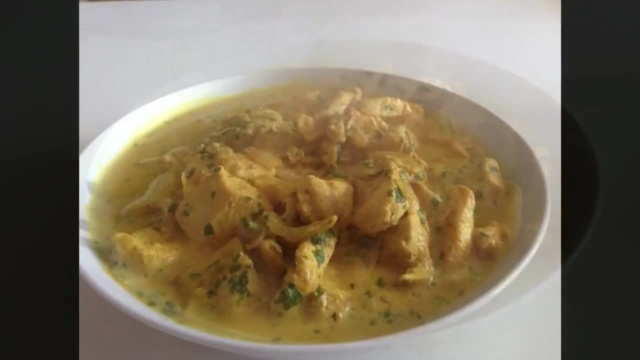 QUICK AND EASY CHICKEN CURRY RECIPE - RECETTE DE POULET AU CURRY FACILE ET RAPIDE