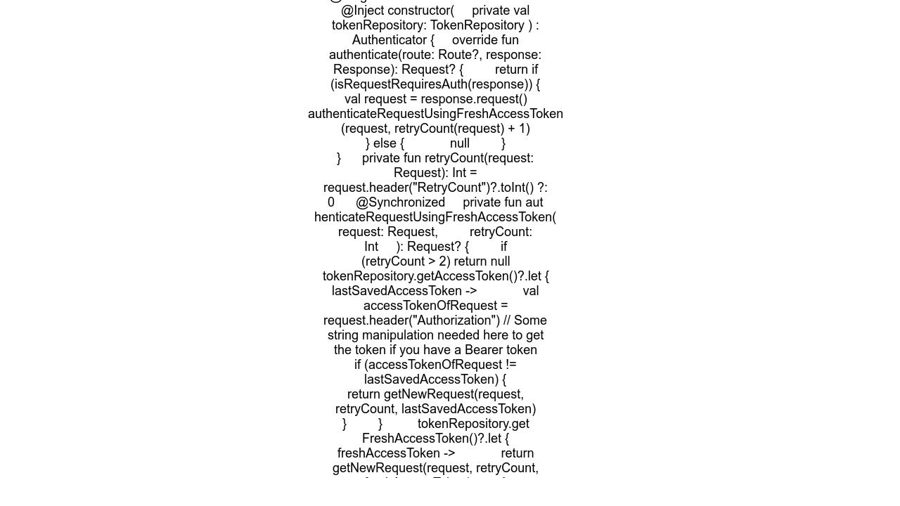 Okhttp Authenticator multithreading