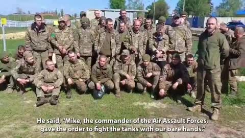 Ukrainian unit recall how they were sent to certain death near Yamol.