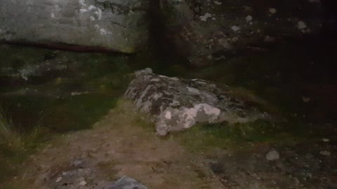 About to leave arms Tor. Dartmoor ..night hiking. Aug 2022