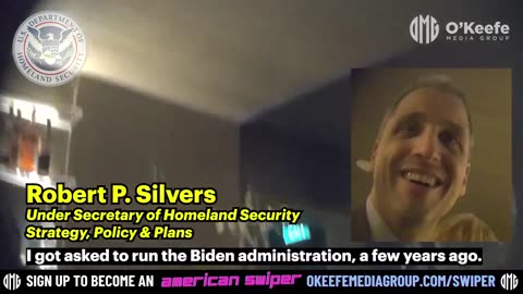 OMG UNDERCOVER: DHS Under Secretary for Policy Robert P. Silver - BUSTED
