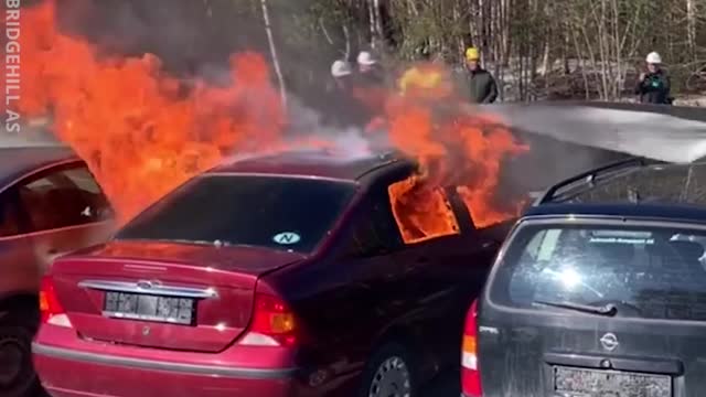 Amazing Car Fire Blanket