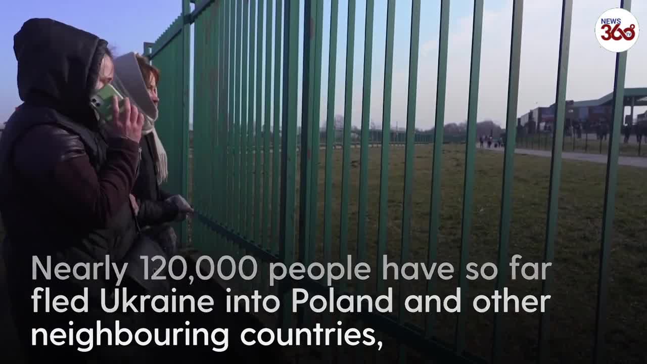 Nearly 120,000 Ukrainians have fled Russian invasion, says UN