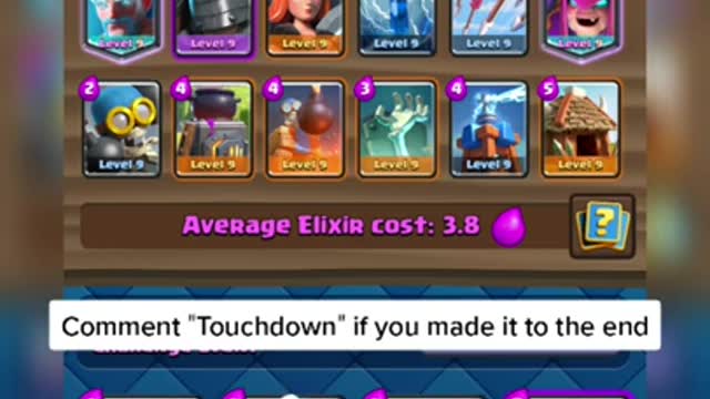 BEST DECK FOR THE MEGA-KNIGHT TOUCHDOWN CHALLENGE