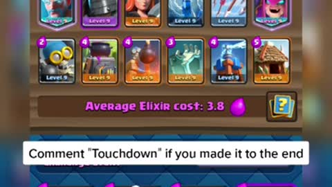 BEST DECK FOR THE MEGA-KNIGHT TOUCHDOWN CHALLENGE