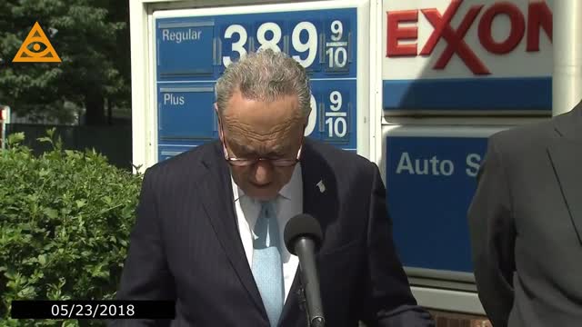 2018: Chuck Schumer demands Trump lower gas prices.